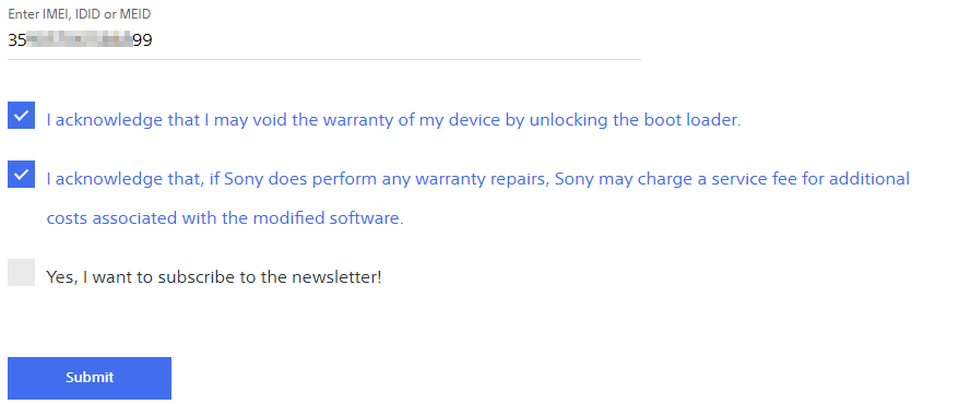 Sony Z3+ 官方 Bootloader 解鎖實戰紀錄